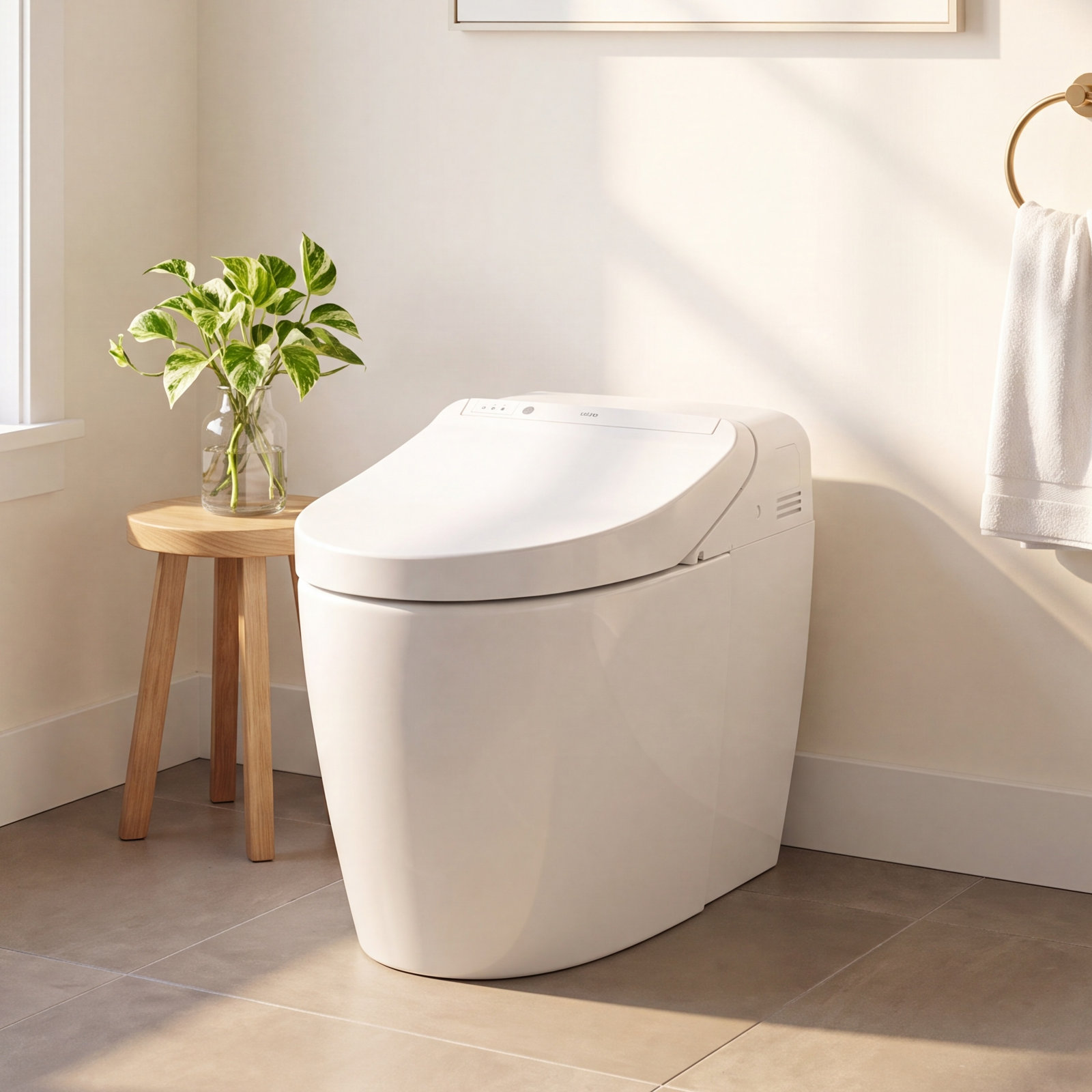 Washlet® Dual-Flush 1-Piece Toilet