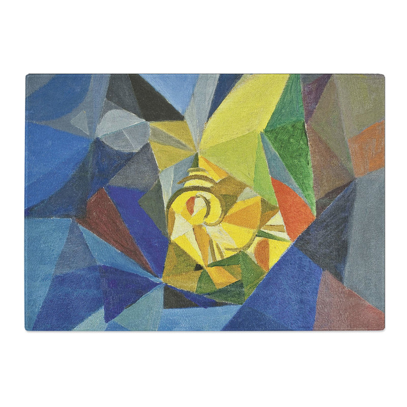 Composition Vol.2 by Alexander Bogomazov Chopping Board, 0.4cm H x 20cm W x 28.5cm L