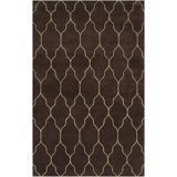Gates Wool Geometric Area Rug in Brown