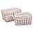 Wicker 2 Piece Basket Set