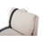 Small Space Modern Beige Bed, 6 Adjustable, Clean Design, Easy To Rearrange High Foam Bed With Mite Corduroy, Silent Hinges, Ideal For Work-2077371803