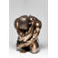 Deco Figurine Nude Man Hug Bronze 54cm