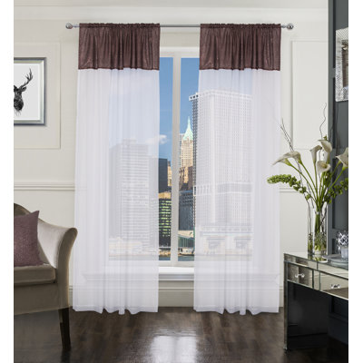Alazdin Sheer Curtain Pair