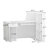 Gurtha L-Shaped Manufactured Wood Reception Desk