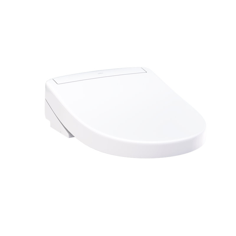 TOTO® WASHLET® S5 Electronic Bidet Toilet Seat with Instantaneous Water Heating, PREMIST and EWATER+ Wand Cleaning, Round, Cotton White - SW3445#01