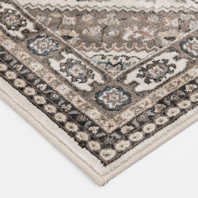 Tapis intérieur / extérieur en polypropylène / polyester Bungalow Rose Magaw, Rectangle 5 pi 3 po x 7 pi 7 po
