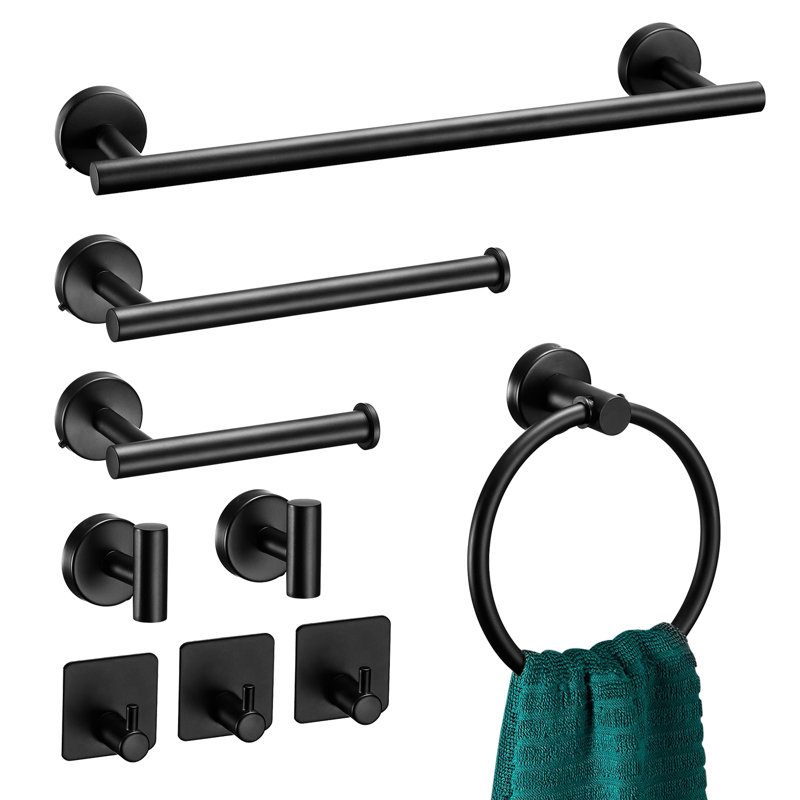 9 - Piece Bathroom Hardware Set