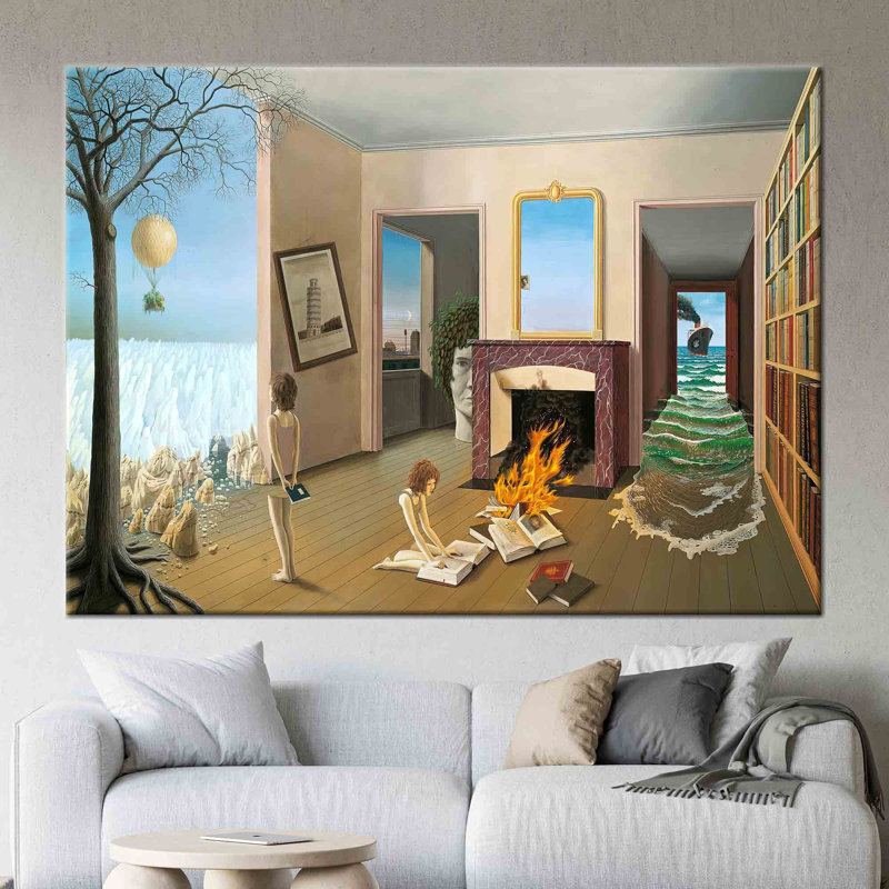 Print on Canvas, Wrapped Canvas, 25cm H x 35cm W, Does Not Apply