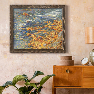 Autumn Creek - Reproduction d'art sur toile encadrée