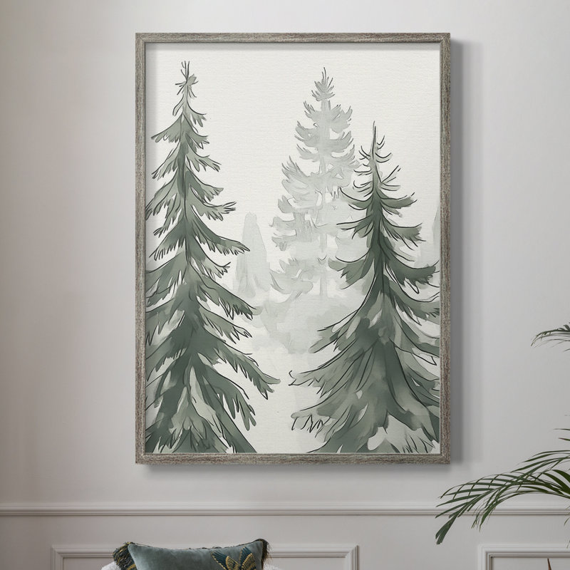 «Christmas Holiday Art XCI», reproduction encadrée - bois massif, H 11 po x l 9 po