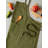 Solid Color Linen Bib Apron-1432052120-1432022565
