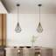 Strausstown 1 - Light Black Geometric Pendant