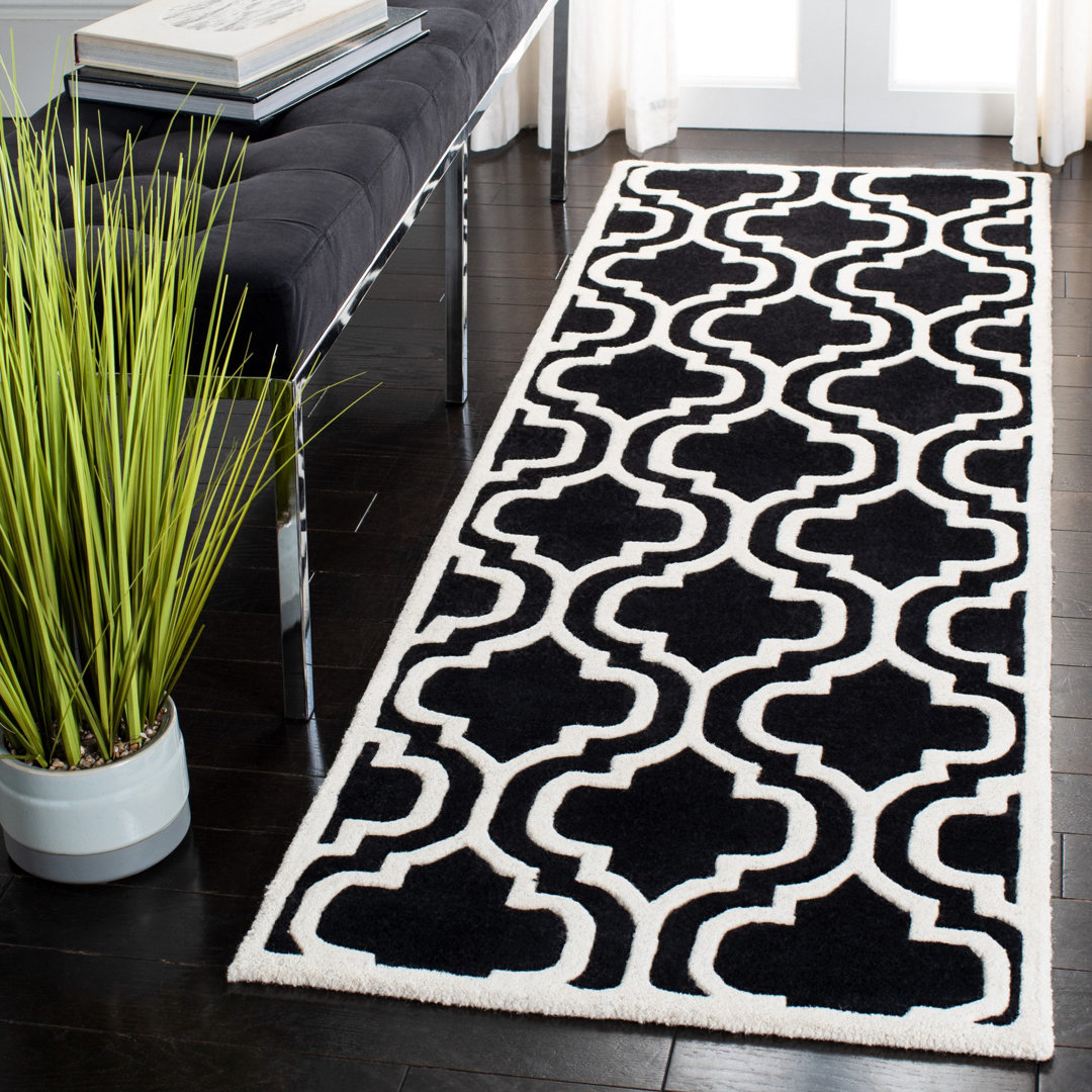 Carolene Hand Tufted Wool Geometric Rug Winston Porter Rug 