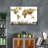 " Bronze Modern World Map "-92563436