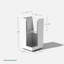 Block Series Pedestal Planter-20733611-15304611