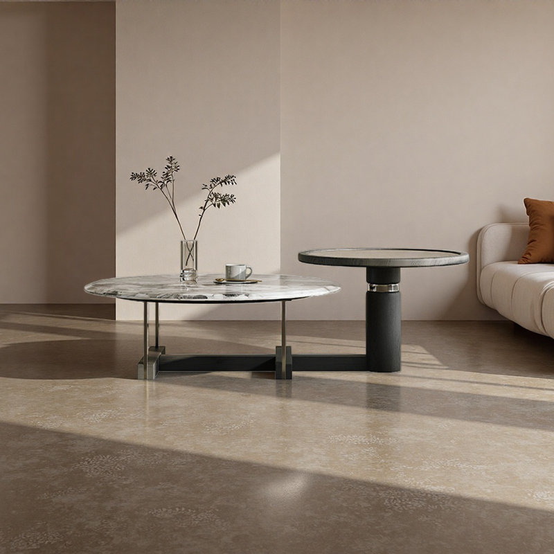 Table basse de style moderne et minimaliste