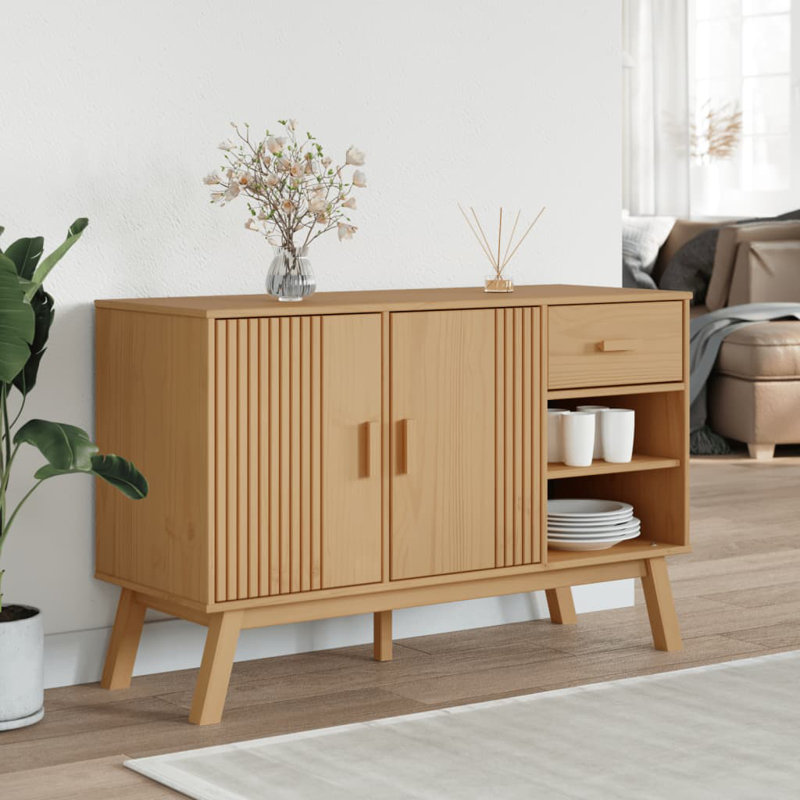 Ottoniel 114cm Sideboard, Brown