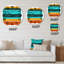 Horloge murale abstraite-170859414