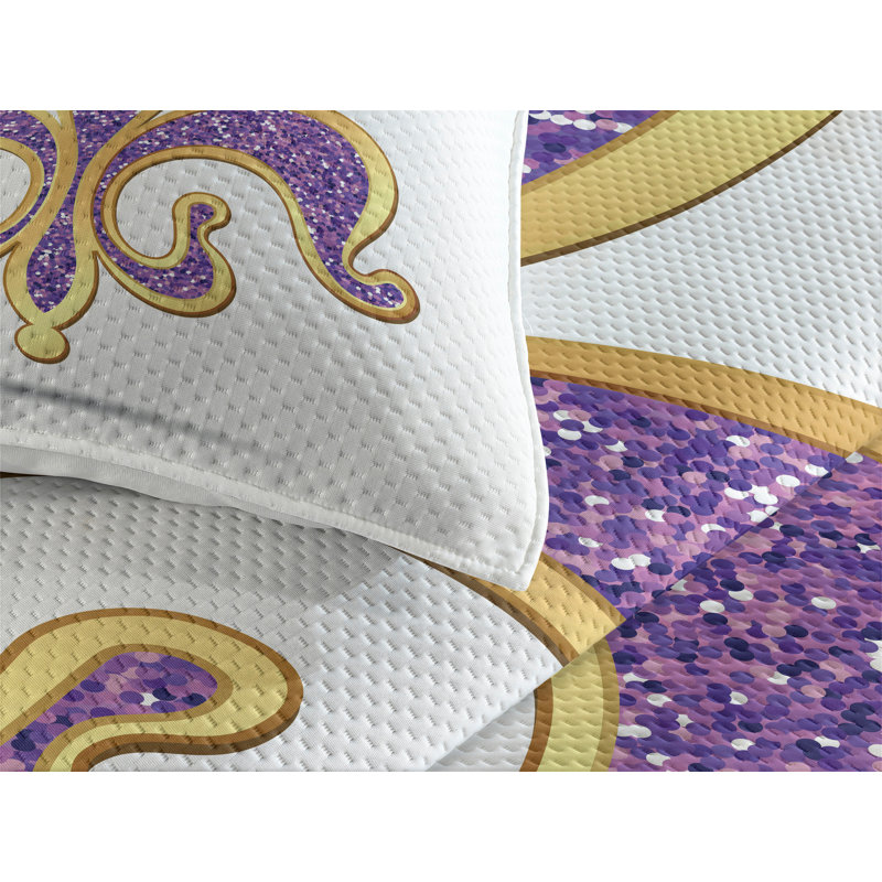 Eclectic Polyester Coverlet