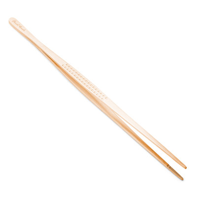 Final Touch Cocktail Garnish Tweezers - Black Chrome