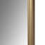 Miroir mural festonné en bois