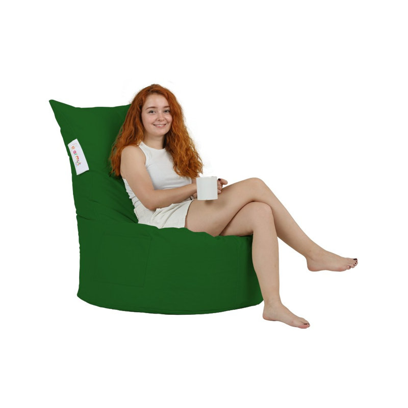 Pouf de jardin, Polyester vert