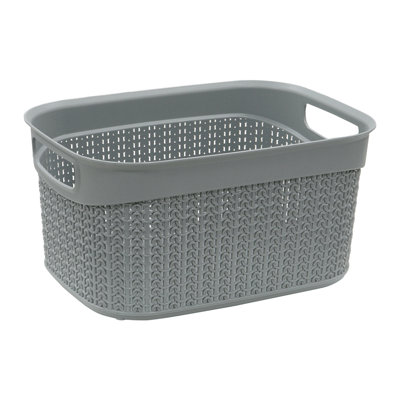 JVL Plastic Decorative Basket