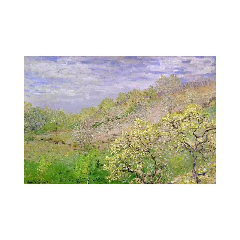 Arbres en fleurs - Giclée sur toile tendue avec châssis, H 26 po x l 40 po