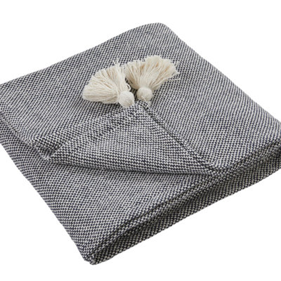 Cotton Geometric Shapes Bedspread