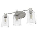 Hunter Lochemeade 3 Light Vanity Wall Light Fixture