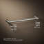 Kumin 26" Wall Mounted Towel Bar-2109130864