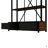 3-Shelf Metal Bookcase With Drawers, Open Bookcase, Vintage Industrial Style Bookcase With LED-917192246