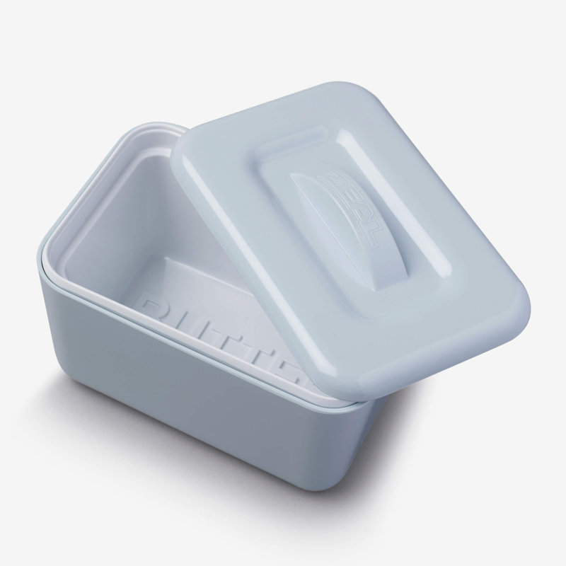 Zeal Melamine Butter Dish, Duck Egg Blue