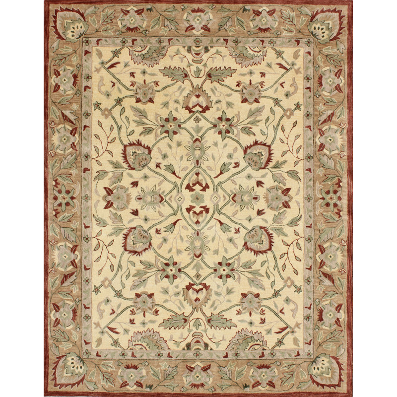 Antiquity Hand Tufted Wool Oriental Rug, Rectangle 8' x 10'