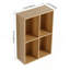Petites tablettes de rangement murales de 24 pouces pour petite salle de bain, bureau, salle de rangement