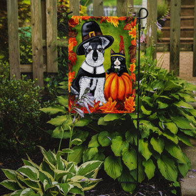 Drapeau de jardin à 2 côtés avec yuans de Thanksgiving
