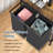 Rolling Laundry Hamper And Waste Basket Set with Handles-1545213512