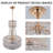 Kiyon 9 - Light Luxury Empire Crystal Chandelier