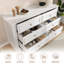 Commode à 6 tiroirs, largeur 47,2 pouces-205346905
