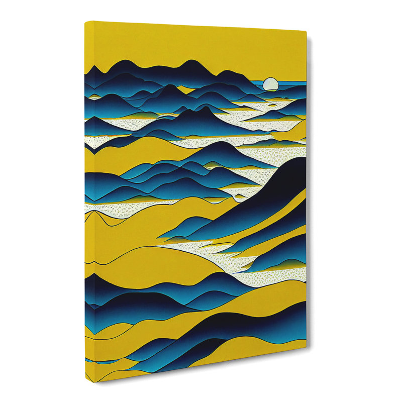 Harrisonville River Pop Art - Wrapped Canvas, 76cm H x 50cm W