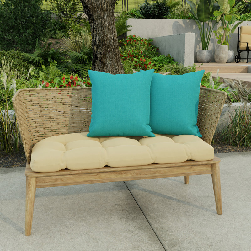 16" x 16" Outdoor Throw Pillow, McHusk Lagoon