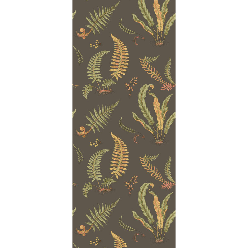 2'9" L x 20.49" W Wallpaper Roll, Charcoal