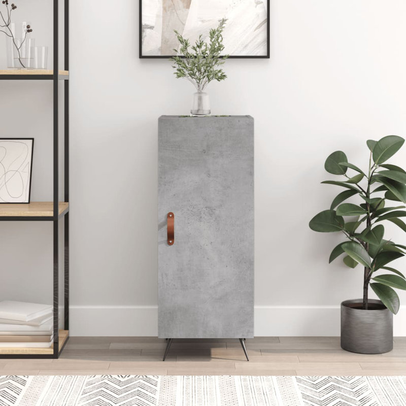 Meriton 34.5cm Sideboard, Concrete Grey