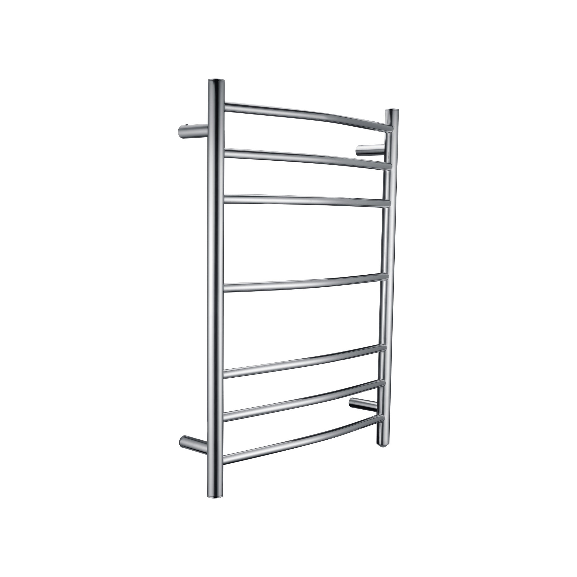 Gown Wall Mounted Electric Towel Warmer, Polished Chrome