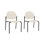 Chat Waiting Reception Armless Guest Chair