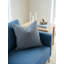 Breezy Blue Cozy Boucle Cotton Pillow 20x20 Cover Only