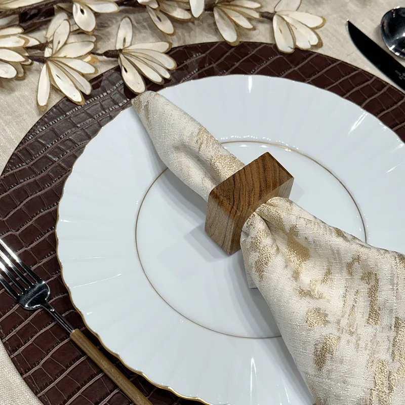 Mocha Napkin Rings