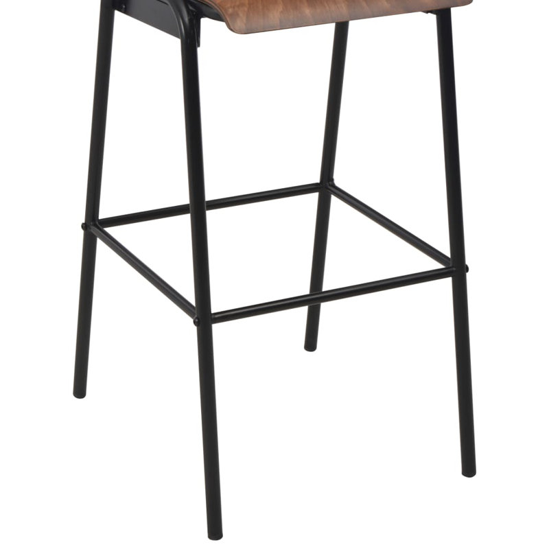 Popa Dining Set, Brown, 4