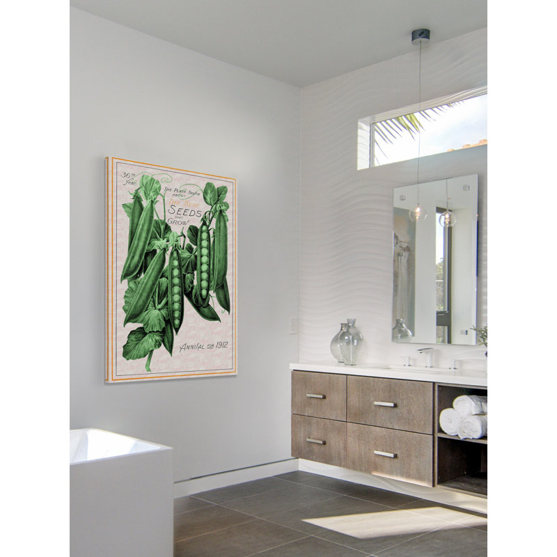 Peas - Wrapped Canvas Print, 76cm H x 51cm W