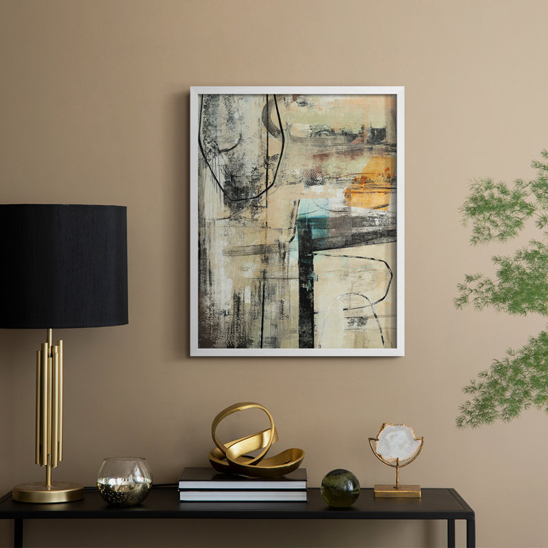 Persistence I Framed Print - Solid Wood, 11" H x 9" W, White